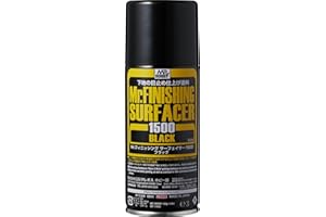 GSI クレオス(GSI Creos) Mr.フィニッシングサーフェイサー1500 スプレー ブラック 170ml ホビー用表面処理剤 B526
