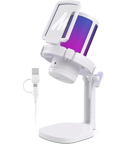 Amazon.co.jp: MAONO USB コンデンサーマイク ゲーミングマイク ノイズ