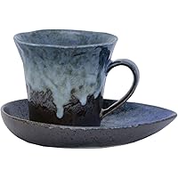美濃焼 カップ&ソーサー 星雲