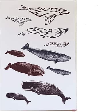Amazon クジラ タトゥーシール タトゥーシール 通販