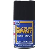 GSIクレオス Mr.カラー スプレー S33 つや消しブラック