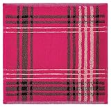 日繊商工 TROUSSEAU TOWEL CHIEF タータン タオルチーフ レッド QLT-91-18