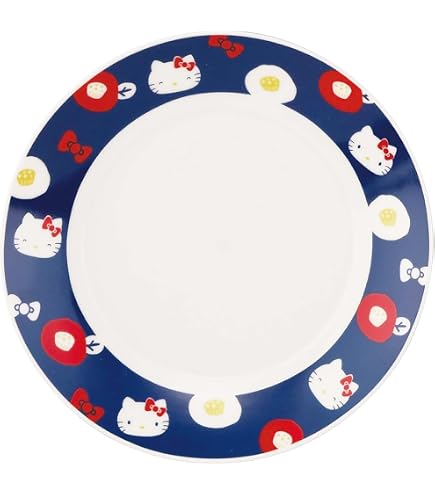 Amazon.co.jp: サンリオ (SANRIO) ハローキティ 皿 ケーキ皿 約20cm 赤