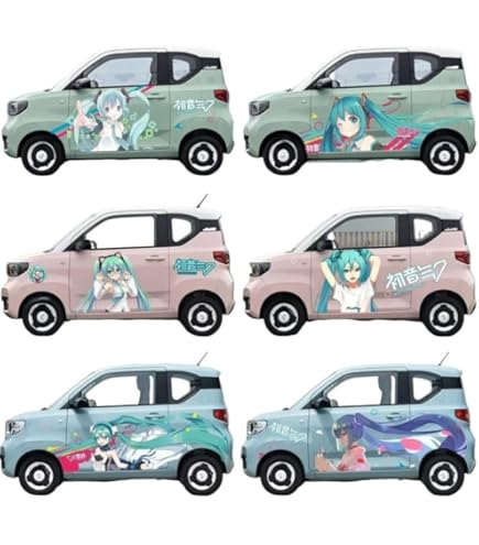 Amazon | 初音ミク MIKU IN CAR ステッカー（TAFT2022ver.） | サイン