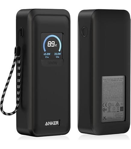 Amazon | Anker Prime Power Bank、27,650mAh 3ポート250W&プライムUSB