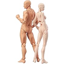 人体模型 男性 TORSO バスト スタチュー 　美品 送料無料 1/12 CH studio CH001/CH001a/CH002/CH002a 男性可動