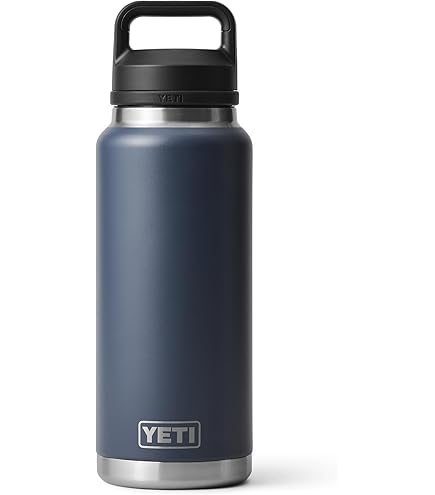 Amazon | YETI ランブラー 12オンスボトル、ステンレススチール
