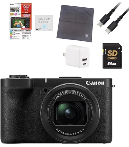 Amazon | 【SDカードセット】Canon デジタルカメラ PowerShot G7 X