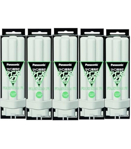 Amazon | (まとめ)PANASONIC ツイン蛍光灯27W電球色 FDL27EX-L〔×5