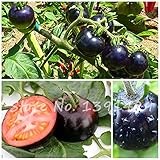 200 Pcs / bag black tomato seeds organic vegetable fruit seeds Resistant to diseases ornamental plan