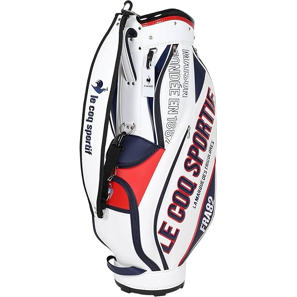 【状態良好】ルコックスポルティフゴルフ キャディバッグ QQBTJJ09 9型 楽天市場】ルコックスポルティフ le coq sportif キャディバッグ