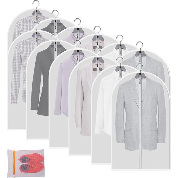 Garment Bag Clear Plastic Breathable 