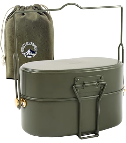 Amazon | エバニュー(EVERNEW) アルミニウム 山岳飯盒弐型 EBY636
