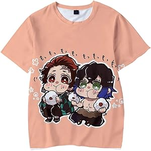 鬼滅の刃 Tシャツ 子供 キッズ かわいい プリント 柔らかい 服 アニメ 半袖 女の子 男の子 誕生日 プレゼント イベント 衣装 男女兼用 鬼滅の刃 グッズ 禰豆子 善逸 炭治郎 伊之助 柱