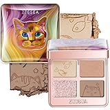 ZEESEA(ズーシー) 夢幻燦爛 動物シリーズ 四色アイシャドウ ブリティショート（01ミルクティー）3.5g アイシャドウパレット