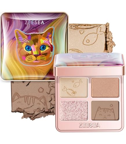 アイシャドウパレット10個セット❤︎ Amazon.co.jp: 「ZEESEAズーシー」アイシャドウパレット 夢幻燦爛 動物