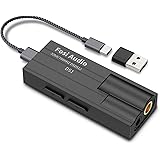 Fosi Audio DS1 DSD512 HiFi USB DAC ヘッドホンアン Type-C 32bit/768kHz ヘッドフォンアンプ ポータブル 小型 アンプ 3.5mm/4.4mm ケーブル着脱式 ハイレゾ HD ロスレス音質 スマホ/