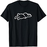 Amazon | ポケット ホワイト 子ウサギ Tシャツ | Tシャツ