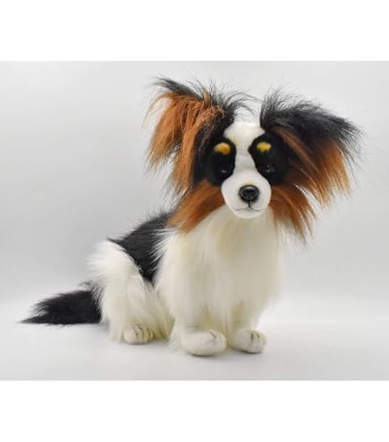 Amazon.co.jp: HANSA ハンサ ぬいぐるみ 3994 パピヨン53 DOG PAPILLON