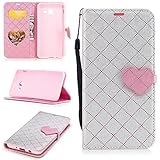 Aireratze(TM) Samsung Galaxy J5 2017 ケース　PU　手帳型　携帯電話用 [USBケーブルは無料です]　カバー カード収納ポケット付き　マグネット式　ストラップ付き　