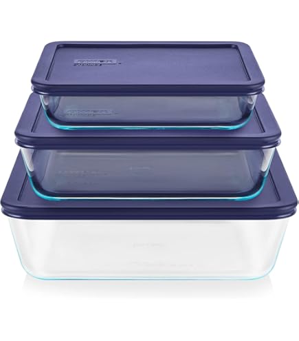 Amazon | パイレックス 8ピース グラスミックス ボールセット 100周年