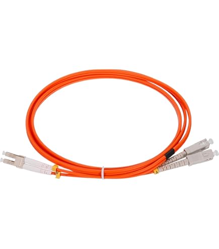 Amazon.co.jp: エレコム 光ファイバーケーブル マルチモード 1G LC-SC