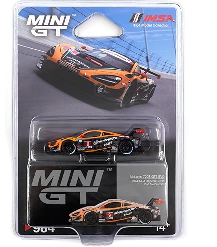 Amazon | MINI GT × MiJo Exclusives 1/64 BMW M ハイブリッド V8 IMSA