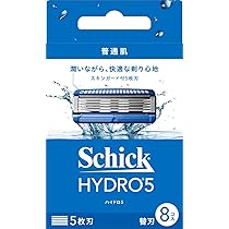 Amazon.co.jp: Schick(シック) ハイドロ5ベーシック 5枚刃 替刃(8コ入