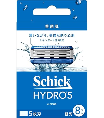 Amazon.co.jp: Schick(シック) ハイドロ5 パワーセレクト 5枚刃 替刃(8