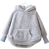 medy (メディー) コアラさん 耳付き ポンチョ ベビー キッズ 激かわいい 今年 大人気 アイテム モコモコ 着ぐるみ 男女 兼用 防寒 対策 ムール用 外用 冬 (L 100cm)