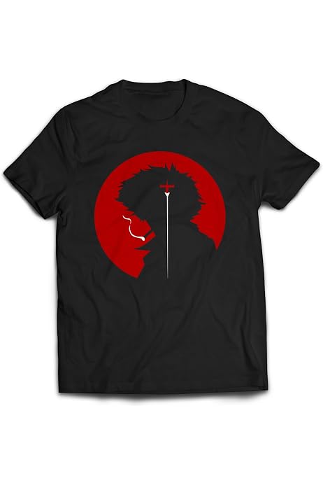 Cowboy Bebop EIN Men's Black Tee Shirt 