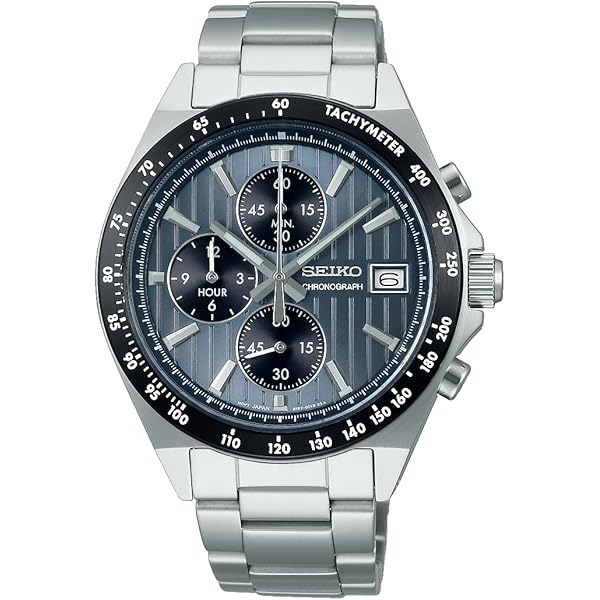 Amazon.co.jp: SEIKO 1/5秒クロノグラフ クオーツ CHRONOGRAPH QUARTZ 