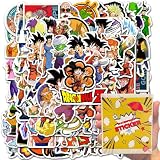 For ドラゴンボール ステッカー セット 100枚セット ドラゴンボール防水シール ステッカーパック デカール スーツケース 高精細画像 萌え 車 自転車 バイク ヘルメット パソコン スノーボードに適用 (For ドラゴンボール)