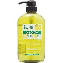 Amazon | 昆布と馬油のシャンプー 600ml | リマックスジャパン