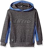 LRG Big Boys' Terraform French Terry Pullover Hoodie Black Grindle 14/16 [並行輸入品]