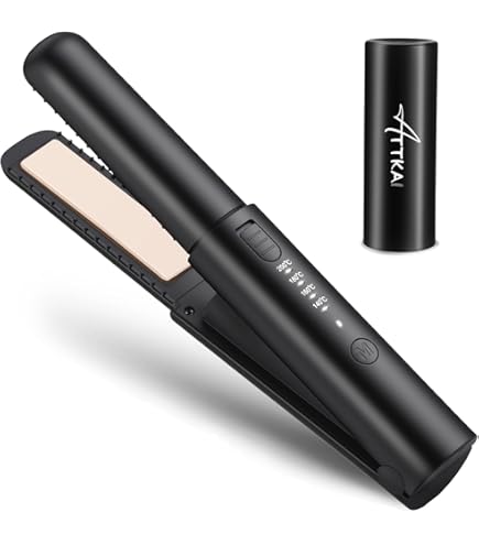 Amazon.co.jp : コードレスヘアアイロン USB充電式ヘアアイロン