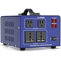 Amazon.co.jp: 2000VA 変圧器 アップトランス ダウントランス 100Vから 