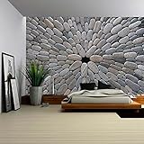 wall26 – 自己粘着壁紙大壁壁画シリーズ 66"x96" WMR-WP-X-C554-66x24x4