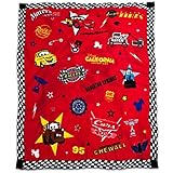 Disney California Adventure Lightning McQueen Cars Land Throw Blanket [並行輸入品]