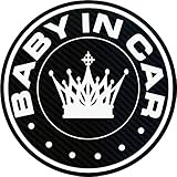 BABY IN CARマグネット（ホワイト）