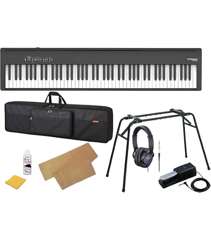 Amazon | Roland FP-30X BK 88鍵盤 Xスタンド・Xイス・ダンパーペダル