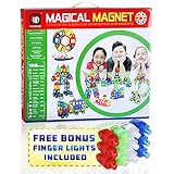 [マジカルマグネット]Magical Magnet Building Learning Toy Set for Kids Magnetic Shapes for All Children and In