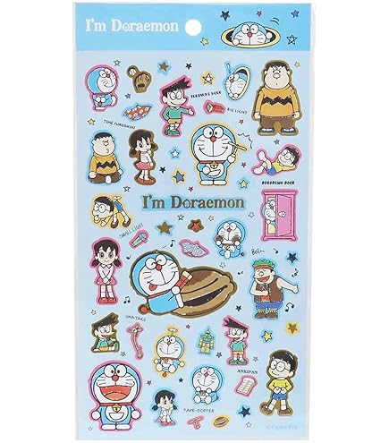 Amazon.co.jp: ドラえもん[ダイカット ステッカー]防水