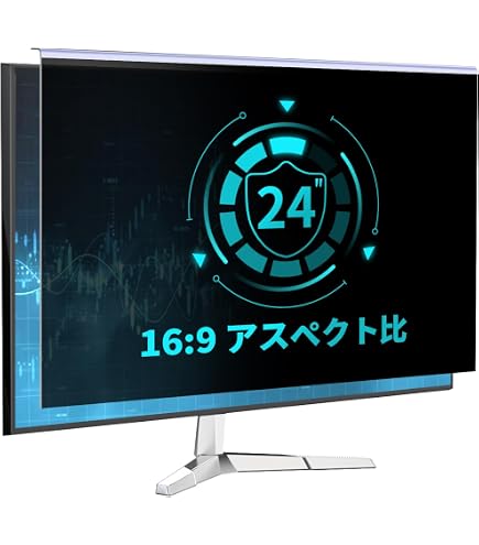 Amazon | lifeinnotech 覗き見防止 Dell ワイドフレームレスモニター