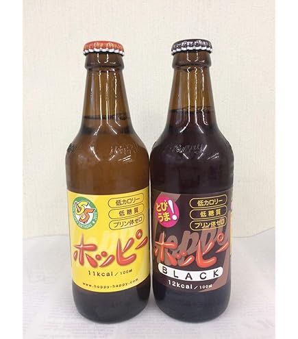 Amazon.co.jp: ホッピー 家飲みセット！！【白 330ml×4本】【黒 330ml