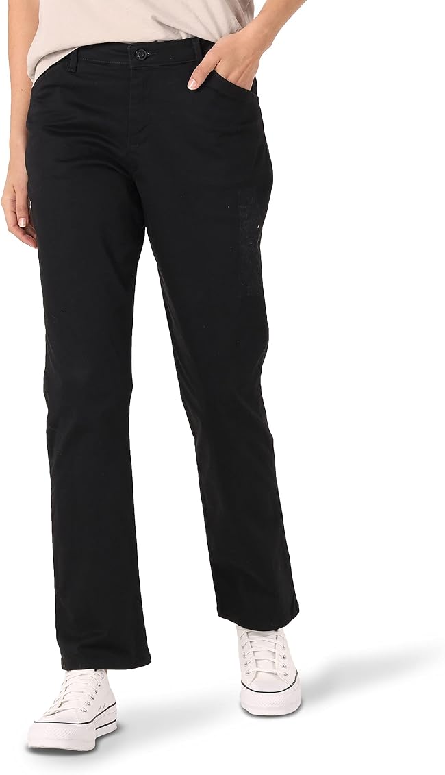 Lee Women's Petite Relaxed Fit All Day 