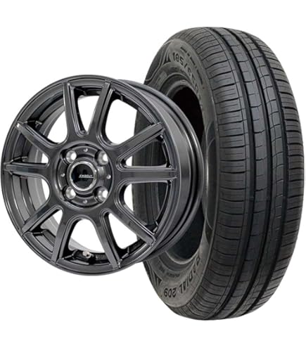 Amazon | MINERVA(ミネルバ) サマータイヤ＆ホイール 209 185/65R15