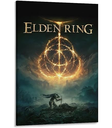 Amazon.co.jp: エルデンリング - フレーム付きゲームポスター