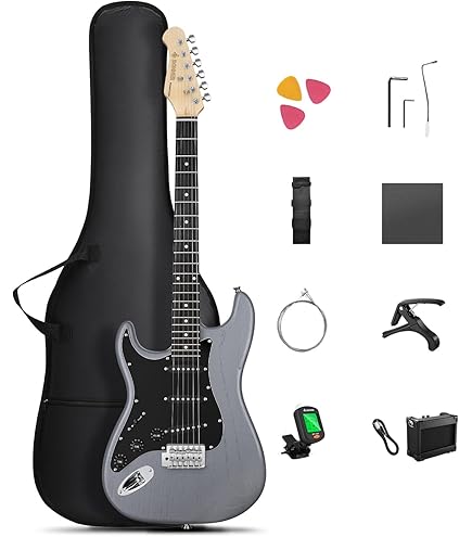 PLAYTECH エレキギター レフティ 左 ブラック Amazon | PLAYTECH (プレイテック) エレキギター 左利き用 STタイプ