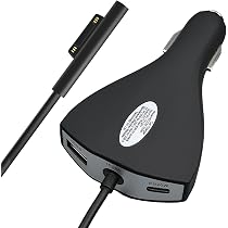 Amazon.co.jp: Sisyphy Surface Pro 車載充電器 65W 15V4A USB-A&C